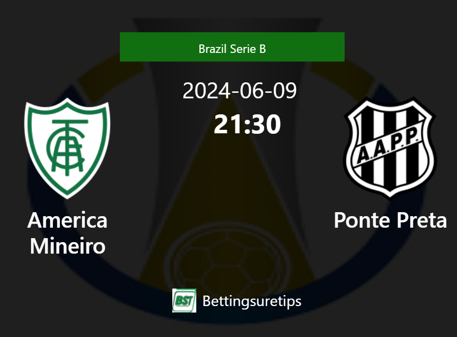 America Mineiro Vs Ponte Preta S Prediction And Betting Tips Th June