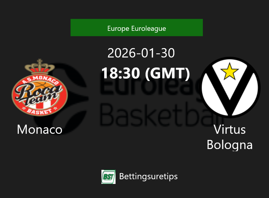 Monaco vs Virtus Bologna Prediction and Pick - Europe Euroleague Monaco vs Virtus Bologna Prediction and Pick - Europe Euroleague