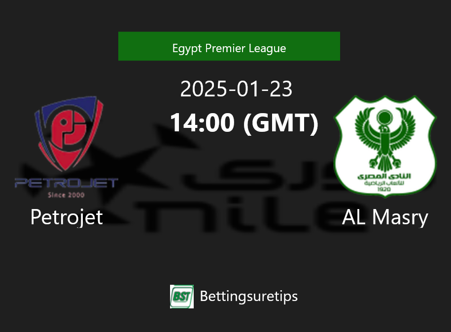 Petrojet Vs AL Masry S Prediction And Betting Tips 23rd January 2025