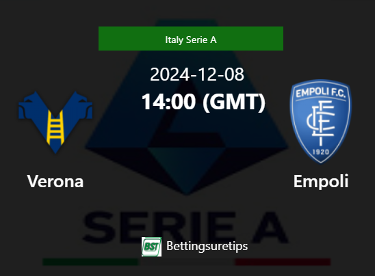 Verona Vs Empoli S Prediction And Betting Tips 8th December 2024