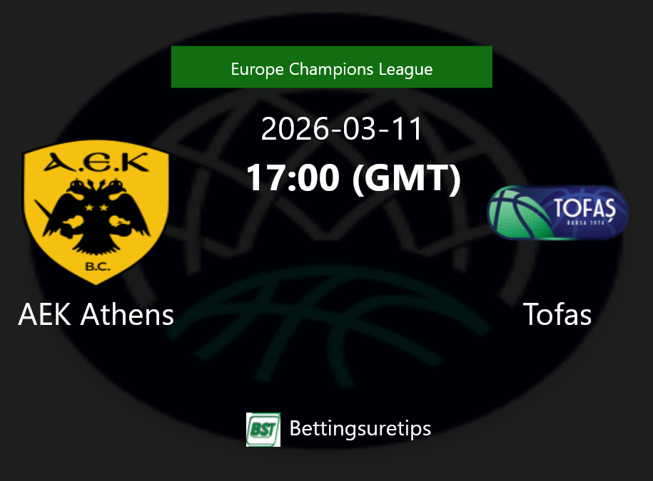 AEK Athens vs Tofas Prediction and Pick - Europe Champions League AEK Athens vs Tofas Prediction and Pick - Europe Champions League