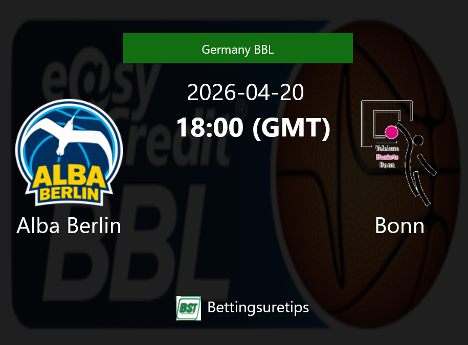Alba Berlin vs Bonn Prediction and Pick - Germany BBL Alba Berlin vs Bonn Prediction and Pick - Germany BBL