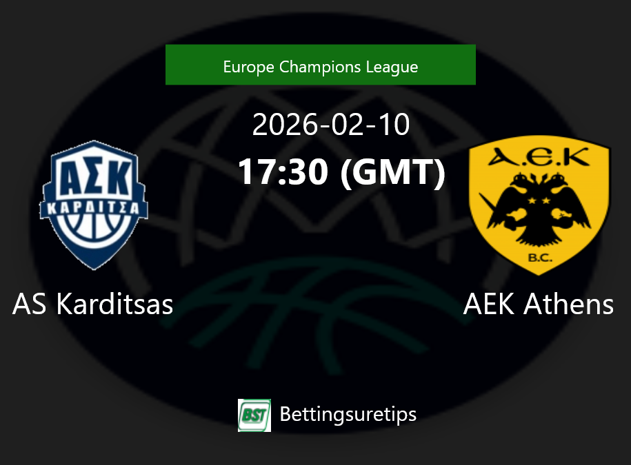 AS Karditsas vs AEK Athens Prediction and Pick - Europe Champions League AS Karditsas vs AEK Athens Prediction and Pick - Europe Champions League