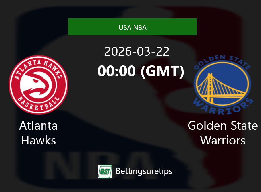 Atlanta Hawks vs Golden State Warriors Prediction and Pick - USA NBA Atlanta Hawks vs Golden State Warriors Prediction and Pick - USA NBA