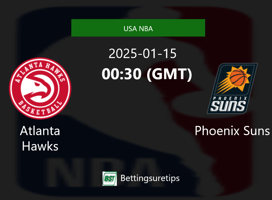 Atlanta Hawks vs Phoenix Suns Prediction and Pick - USA NBA