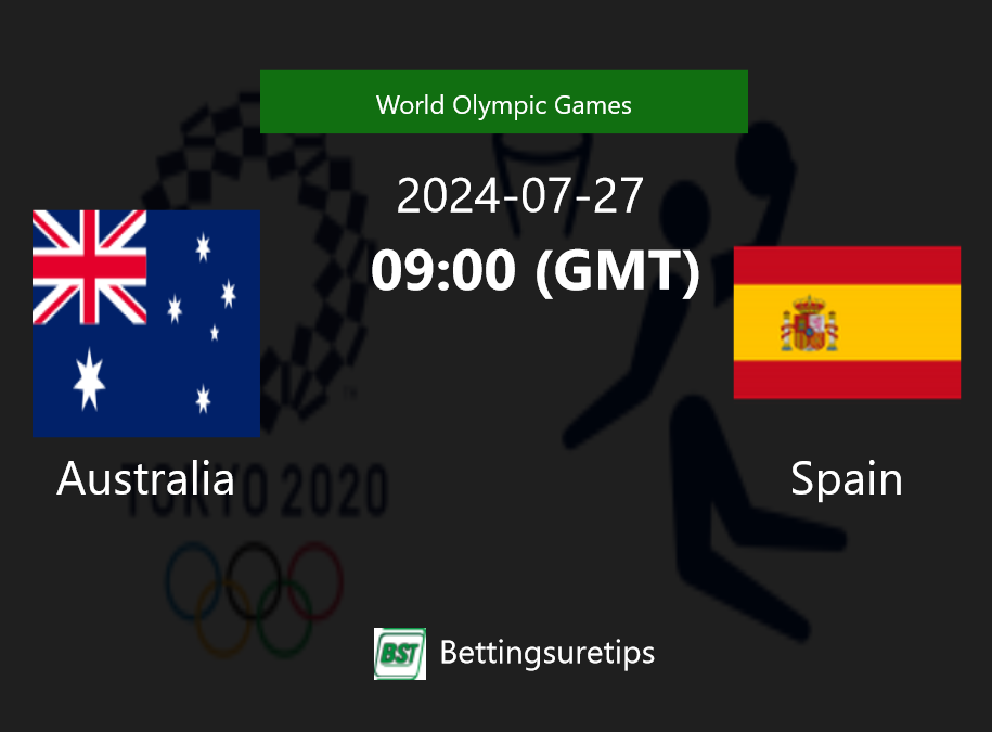Australia vs Spain Prediction and Pick - World Olympic Games