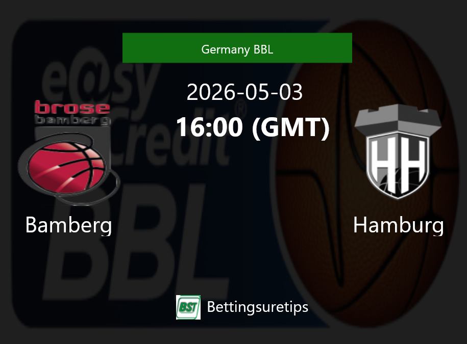 Bamberg vs Hamburg Prediction and Pick - Germany BBL Bamberg vs Hamburg Prediction and Pick - Germany BBL