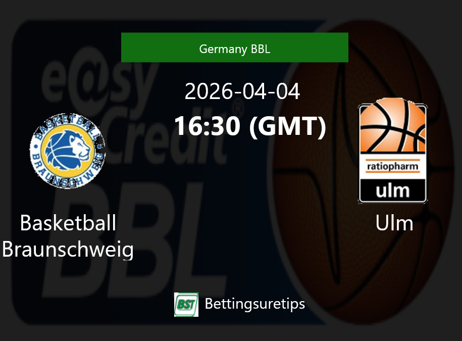 Basketball Braunschweig vs Ulm Prediction and Pick - Germany BBL Basketball Braunschweig vs Ulm Prediction and Pick - Germany BBL