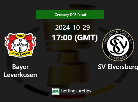 Bayer Leverkusen vs SV Elversberg Prediction Betting Tips & Correct Score