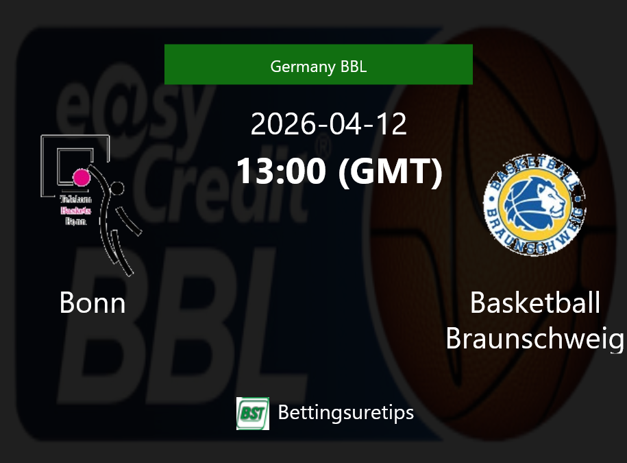 Bonn vs Basketball Braunschweig Prediction and Pick - Germany BBL Bonn vs Basketball Braunschweig Prediction and Pick - Germany BBL