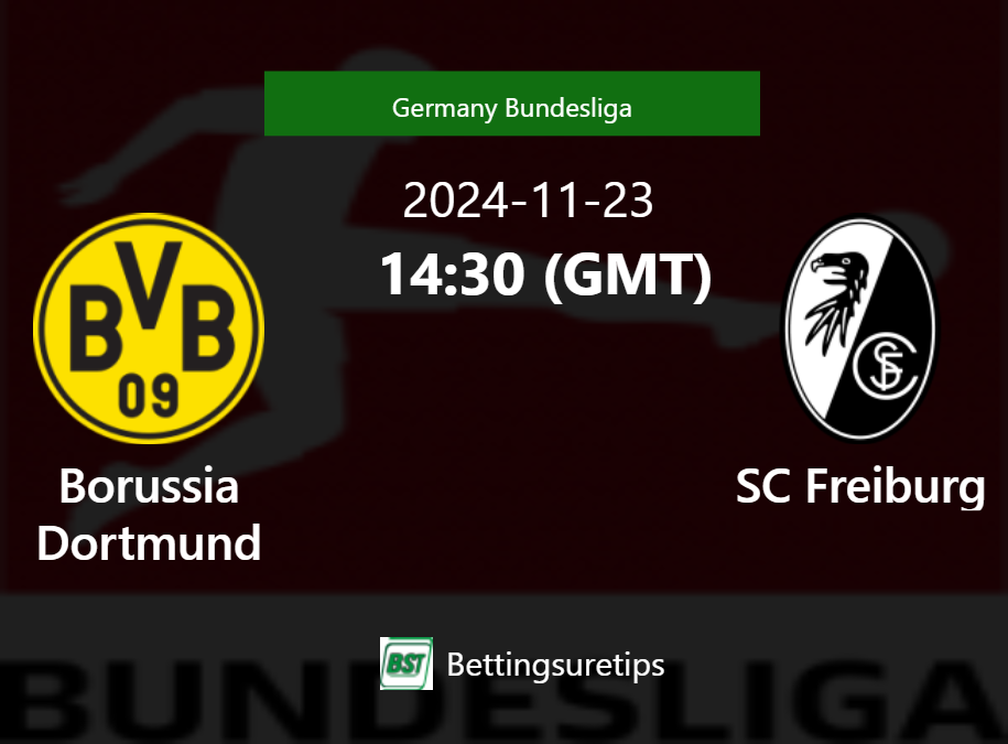 Borussia Dortmund Vs Sc Freiburg S Prediction And Betting Tips Rd