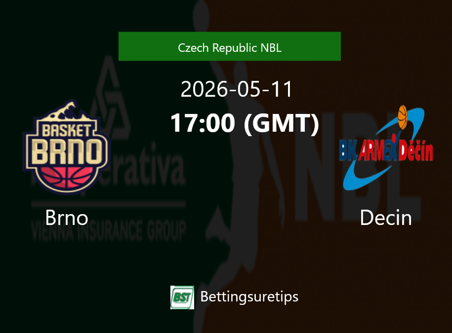 Brno vs Decin Prediction and Pick - Czech Republic NBL Brno vs Decin Prediction and Pick - Czech Republic NBL
