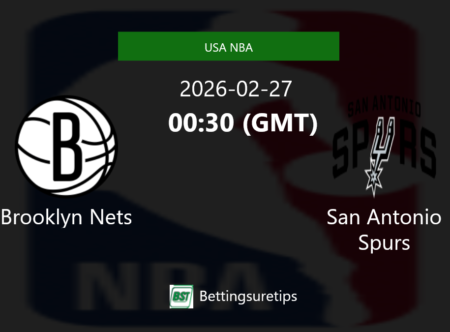 Brooklyn Nets vs San Antonio Spurs Prediction and Pick - USA NBA Brooklyn Nets vs San Antonio Spurs Prediction and Pick - USA NBA