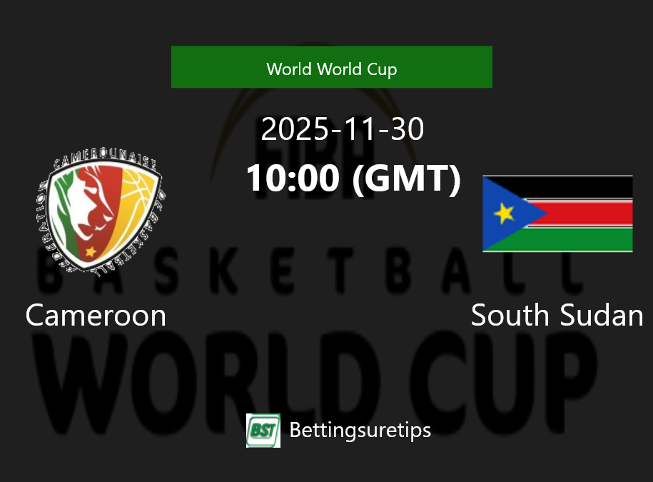 Cameroon vs South Sudan Prediction and Pick - World World Cup Cameroon vs South Sudan Prediction and Pick - World World Cup