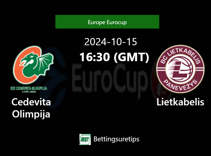 Cedevita Olimpija vs Lietkabelis Prediction and Pick - Europe Eurocup