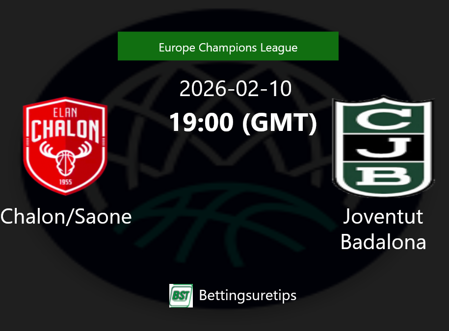 Chalon/Saone vs Joventut Badalona Prediction and Pick - Europe Champions League Chalon/Saone vs Joventut Badalona Prediction and Pick - Europe Champions League