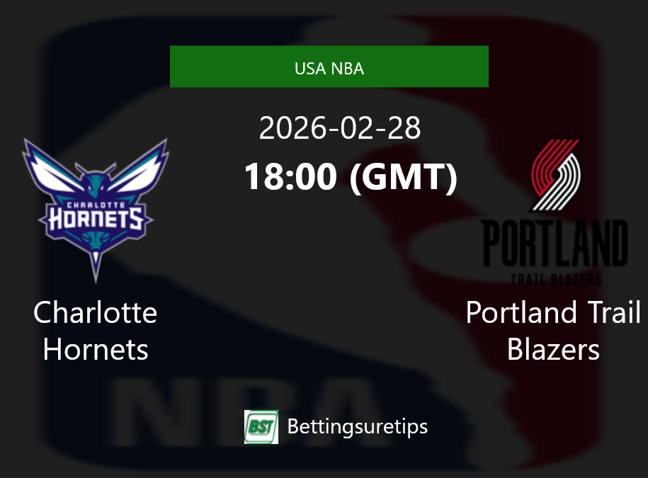 Charlotte Hornets vs Portland Trail Blazers Prediction and Pick - USA NBA Charlotte Hornets vs Portland Trail Blazers Prediction and Pick - USA NBA