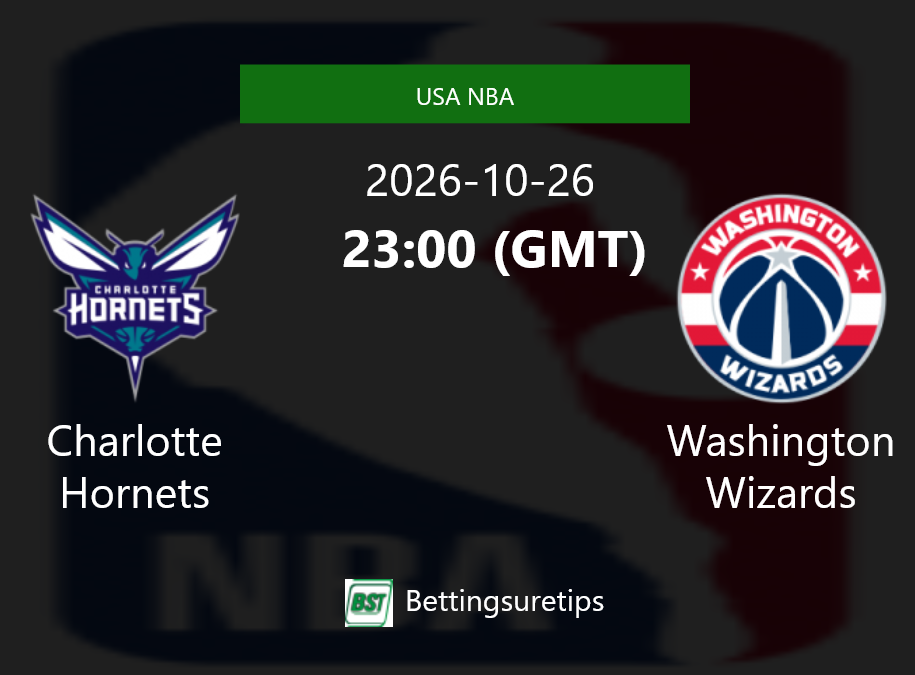 Charlotte Hornets vs Washington Wizards Prediction and Pick - USA NBA Charlotte Hornets vs Washington Wizards Prediction and Pick - USA NBA