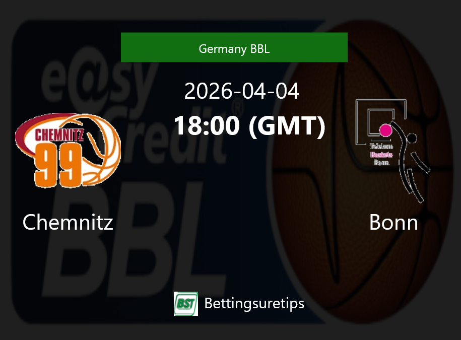Chemnitz vs Bonn Prediction and Pick - Germany BBL Chemnitz vs Bonn Prediction and Pick - Germany BBL