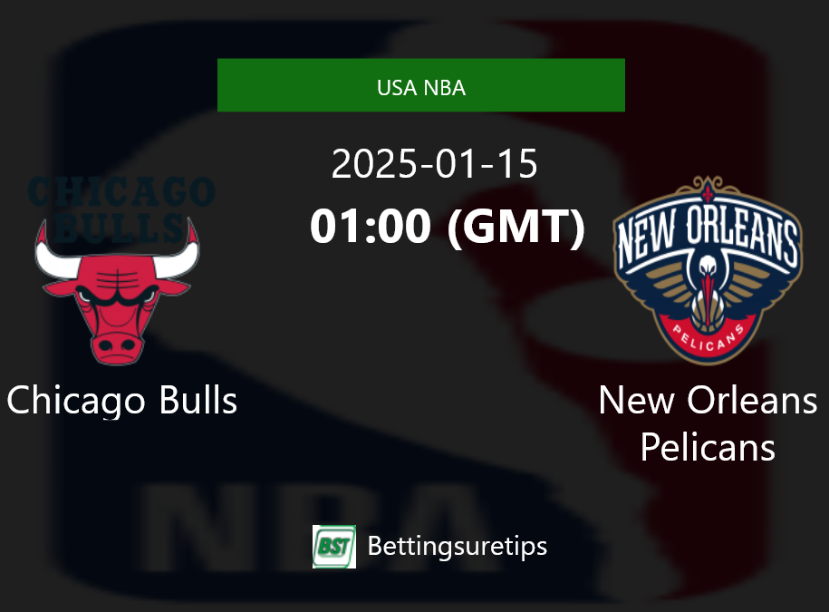 Chicago Bulls vs New Orleans Pelicans Prediction and Pick - USA NBA