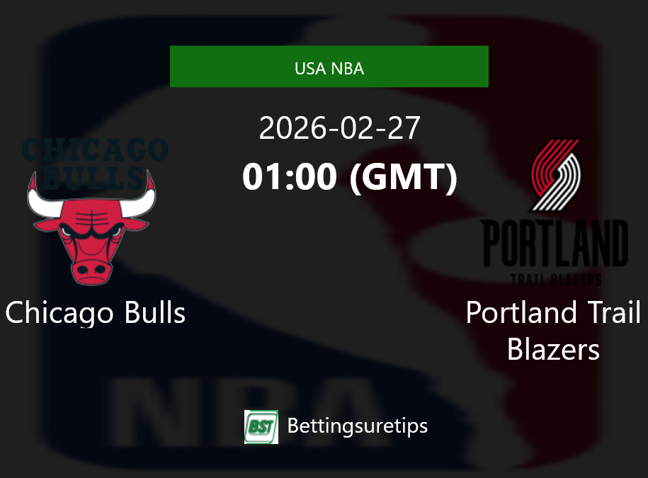 Chicago Bulls vs Portland Trail Blazers Prediction and Pick - USA NBA Chicago Bulls vs Portland Trail Blazers Prediction and Pick - USA NBA