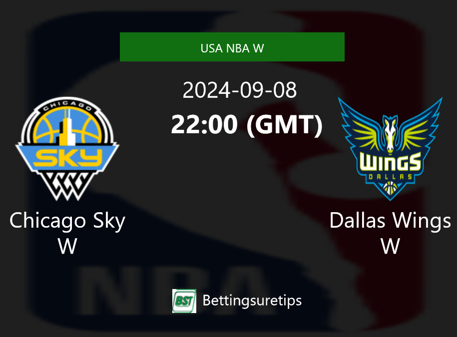 Chicago Sky W vs Dallas Wings W Prediction and Pick - USA NBA W