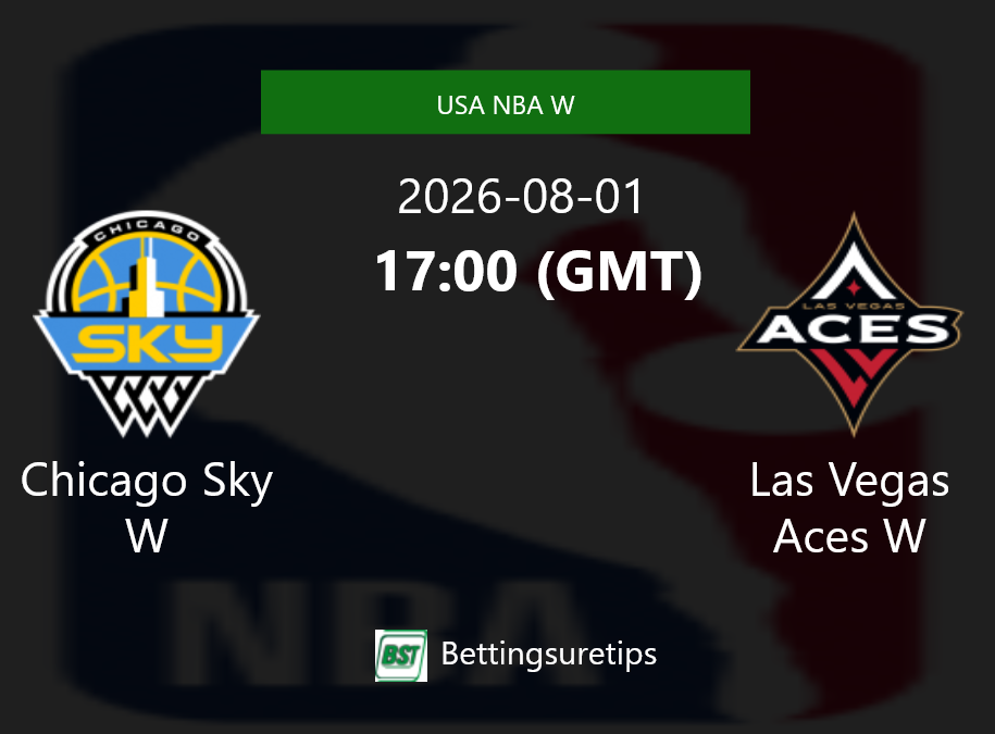 Chicago Sky W vs Las Vegas Aces W Prediction and Pick - USA NBA W Chicago Sky W vs Las Vegas Aces W Prediction and Pick - USA NBA W