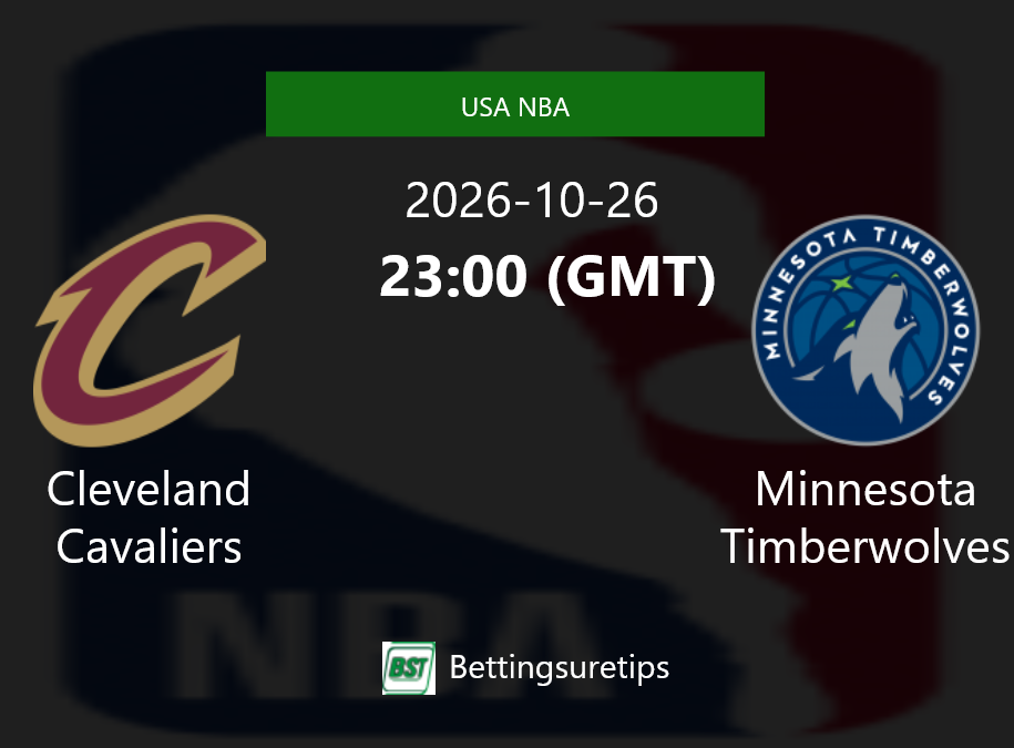 Cleveland Cavaliers vs Minnesota Timberwolves Prediction and Pick - USA NBA Cleveland Cavaliers vs Minnesota Timberwolves Prediction and Pick - USA NBA