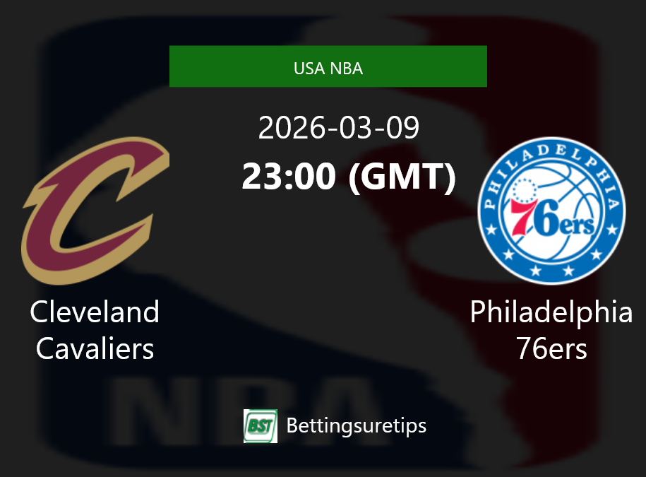 Cleveland Cavaliers vs Philadelphia 76ers Prediction and Pick - USA NBA Cleveland Cavaliers vs Philadelphia 76ers Prediction and Pick - USA NBA