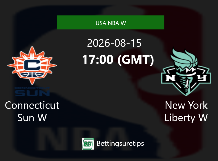 Connecticut Sun W vs New York Liberty W Prediction and Pick - USA NBA W Connecticut Sun W vs New York Liberty W Prediction and Pick - USA NBA W