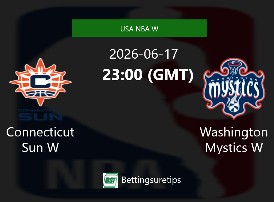 Connecticut Sun W vs Washington Mystics W Prediction and Pick - USA NBA W Connecticut Sun W vs Washington Mystics W Prediction and Pick - USA NBA W
