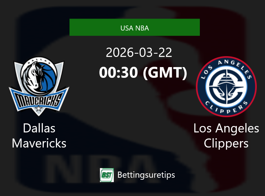 Dallas Mavericks vs Los Angeles Clippers Prediction and Pick - USA NBA Dallas Mavericks vs Los Angeles Clippers Prediction and Pick - USA NBA