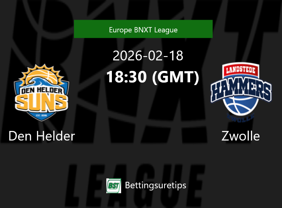 Den Helder vs Zwolle Prediction and Pick - Europe BNXT League Den Helder vs Zwolle Prediction and Pick - Europe BNXT League