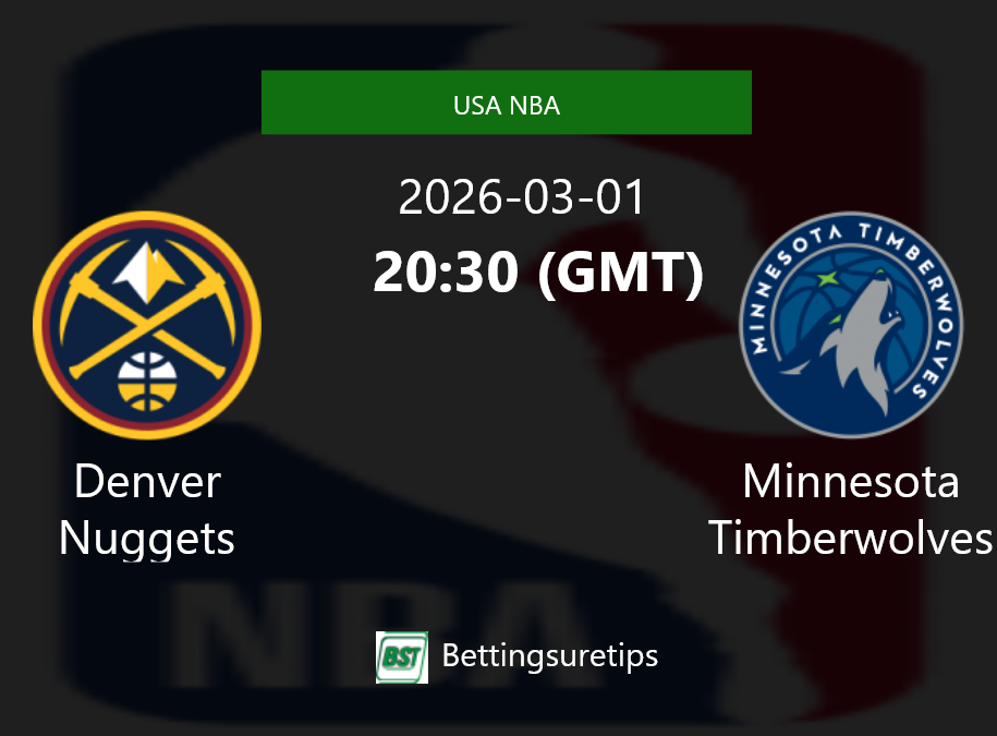 Denver Nuggets vs Minnesota Timberwolves Prediction and Pick - USA NBA Denver Nuggets vs Minnesota Timberwolves Prediction and Pick - USA NBA