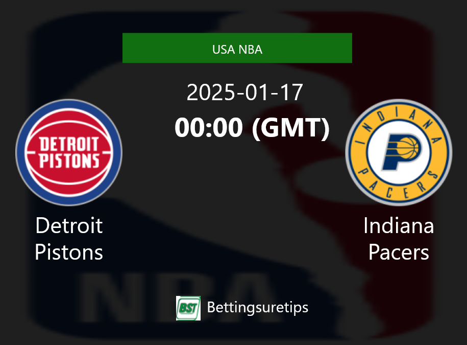 Detroit Pistons vs Indiana Pacers Prediction and Pick - USA NBA