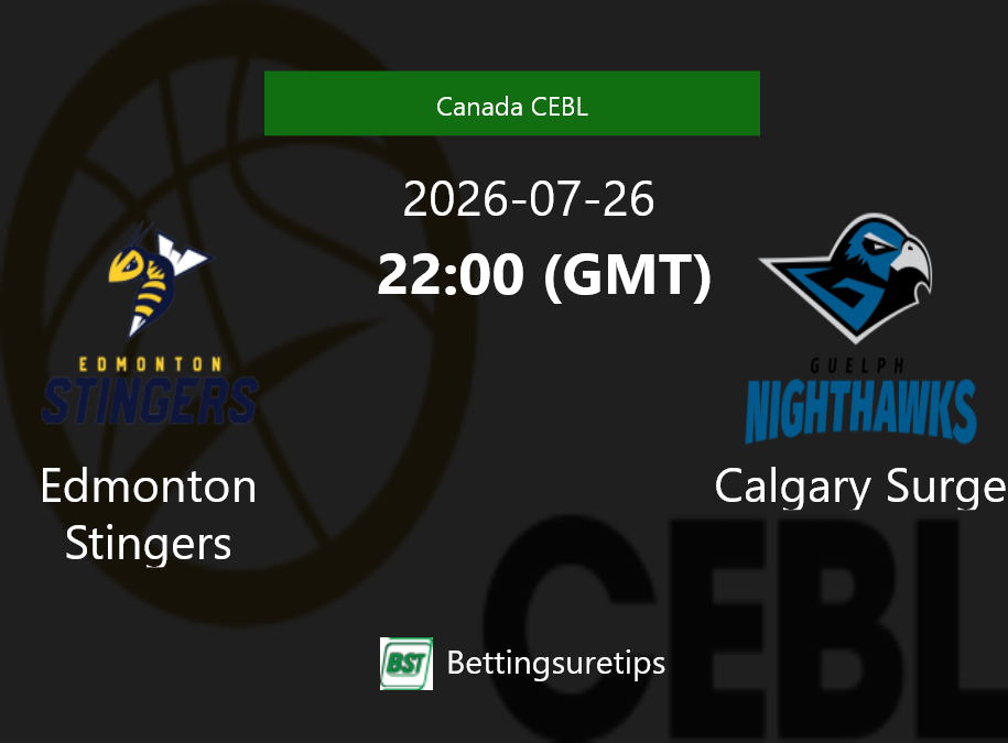 Edmonton Stingers vs Calgary Surge Prediction and Pick - Canada CEBL Edmonton Stingers vs Calgary Surge Prediction and Pick - Canada CEBL