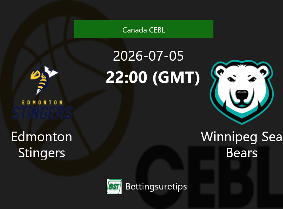 Edmonton Stingers vs Winnipeg Sea Bears Prediction and Pick - Canada CEBL Edmonton Stingers vs Winnipeg Sea Bears Prediction and Pick - Canada CEBL