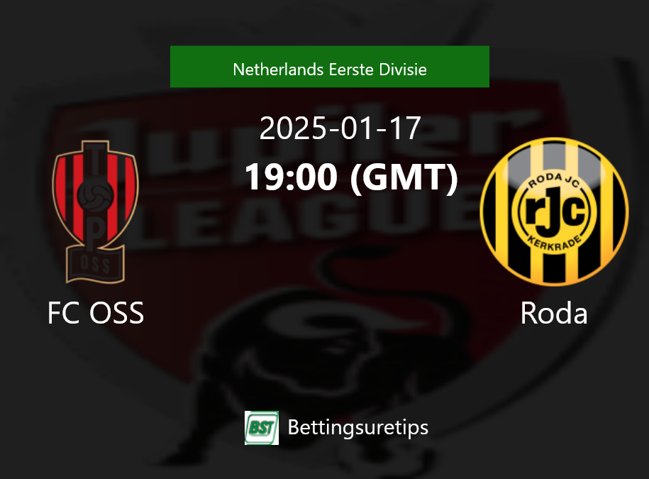 FC OSS vs Roda Prediction Betting Tips & Correct Score