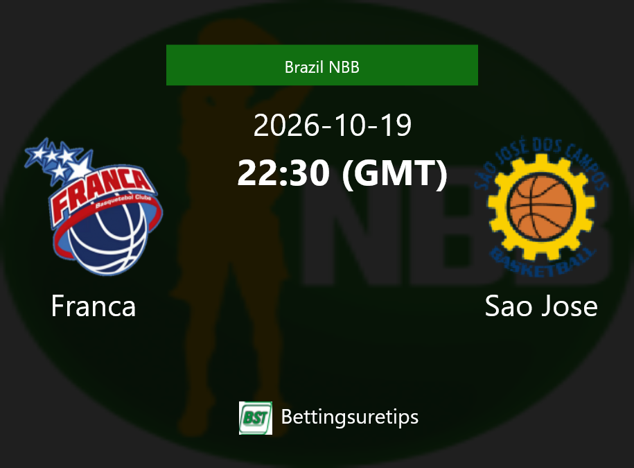 Franca vs Sao Jose Prediction and Pick - Brazil NBB Franca vs Sao Jose Prediction and Pick - Brazil NBB