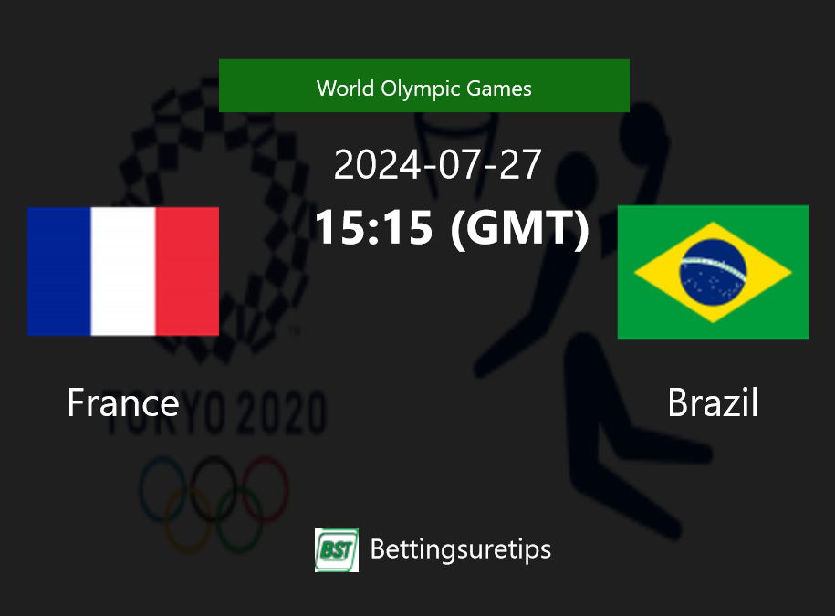 France vs Brazil Prediction and Pick - World Olympic Games