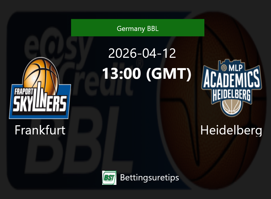 Frankfurt vs Heidelberg Prediction and Pick - Germany BBL Frankfurt vs Heidelberg Prediction and Pick - Germany BBL