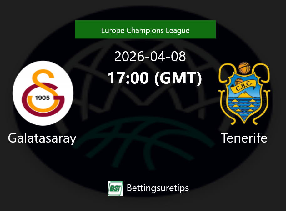Galatasaray vs Tenerife Prediction and Pick - Europe Champions League Galatasaray vs Tenerife Prediction and Pick - Europe Champions League