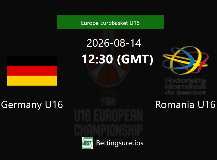 Germany U16 vs Romania U16 Prediction and Pick - Europe EuroBasket U16 Germany U16 vs Romania U16 Prediction and Pick - Europe EuroBasket U16