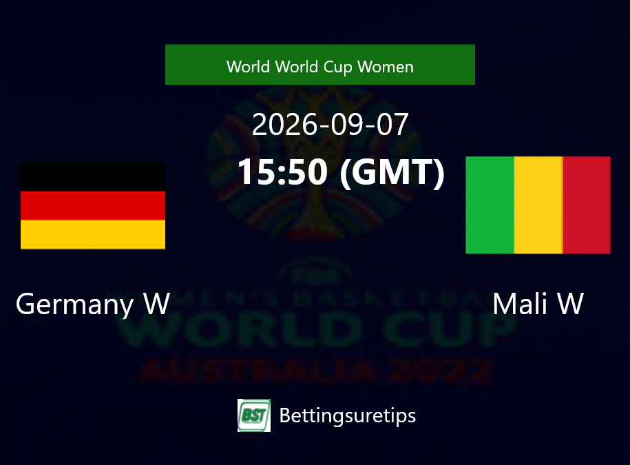 Germany W vs Mali W Prediction and Pick - World World Cup Women Germany W vs Mali W Prediction and Pick - World World Cup Women