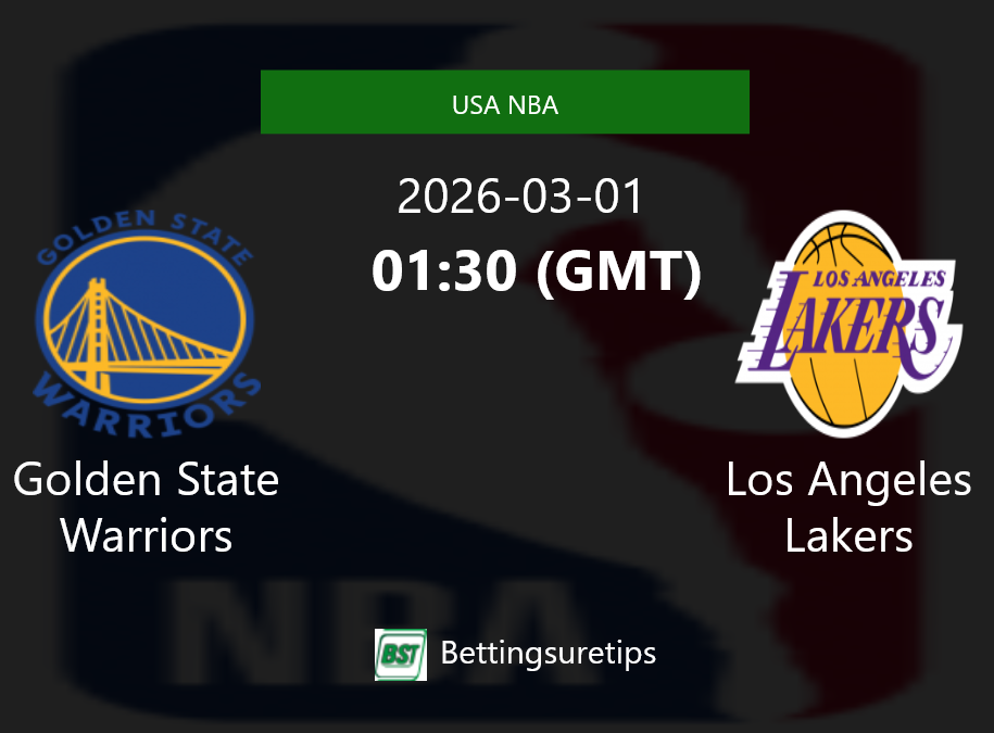 Golden State Warriors vs Los Angeles Lakers Prediction and Pick - USA NBA Golden State Warriors vs Los Angeles Lakers Prediction and Pick - USA NBA