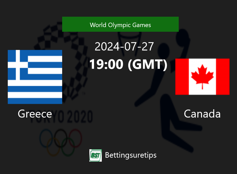 Greece vs Canada Prediction and Pick - World Olympic Games