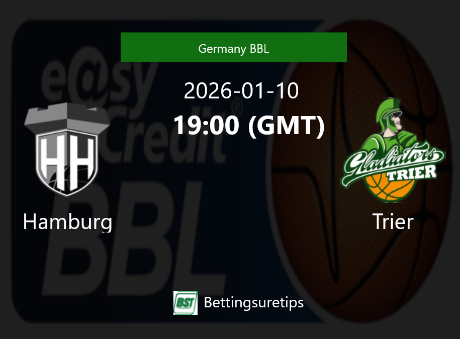 Hamburg vs Trier Prediction and Pick - Germany BBL Hamburg vs Trier Prediction and Pick - Germany BBL