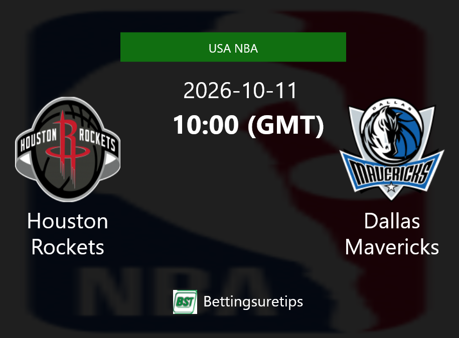Houston Rockets vs Dallas Mavericks Prediction and Pick - USA NBA Houston Rockets vs Dallas Mavericks Prediction and Pick - USA NBA