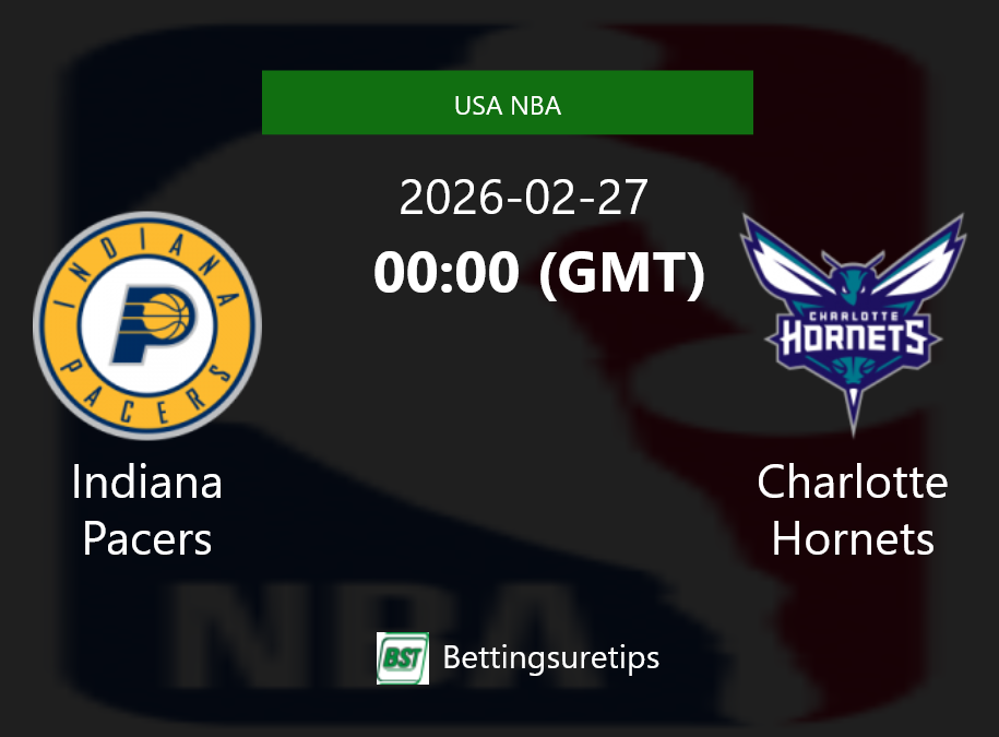Indiana Pacers vs Charlotte Hornets Prediction and Pick - USA NBA Indiana Pacers vs Charlotte Hornets Prediction and Pick - USA NBA