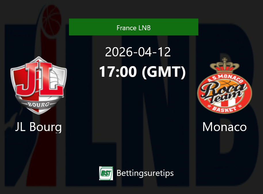JL Bourg vs Monaco Prediction and Pick - France LNB JL Bourg vs Monaco Prediction and Pick - France LNB